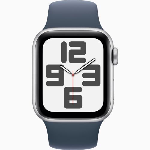 Смарт-часы Apple Watch SE (2024) 40mm Silver Aluminium Case with Denim Sport Band M/L (MXED3)