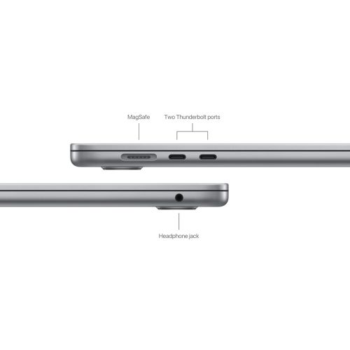 Apple MacBook Air 15.3 2024 Space Gray (Apple M3 8-core CPU, 10-core GPU, 512GB, 8GB) MRYN3