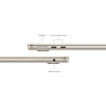 Apple MacBook Air 13 2024 Starlight (Apple M3 8-core CPU, 8-core GPU, 512GB, 16GB) MXCU3