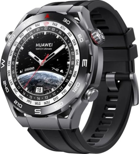 Смарт-часы Huawei Watch Ultimate 48mm Black/HNBR Strap