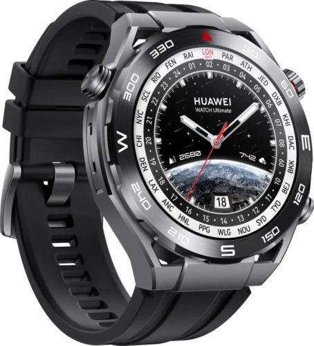 Смарт-часы Huawei Watch Ultimate 48mm Black/HNBR Strap