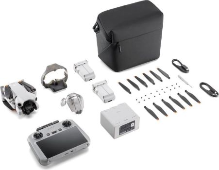 Квадрокоптер DJI Mini 4 Pro Fly More Combo (DJI RC 2)